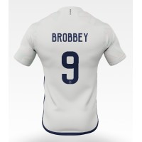 Camisa de Futebol Ajax Brian Brobbey #9 Equipamento Secundário 2023-24 Manga Curta